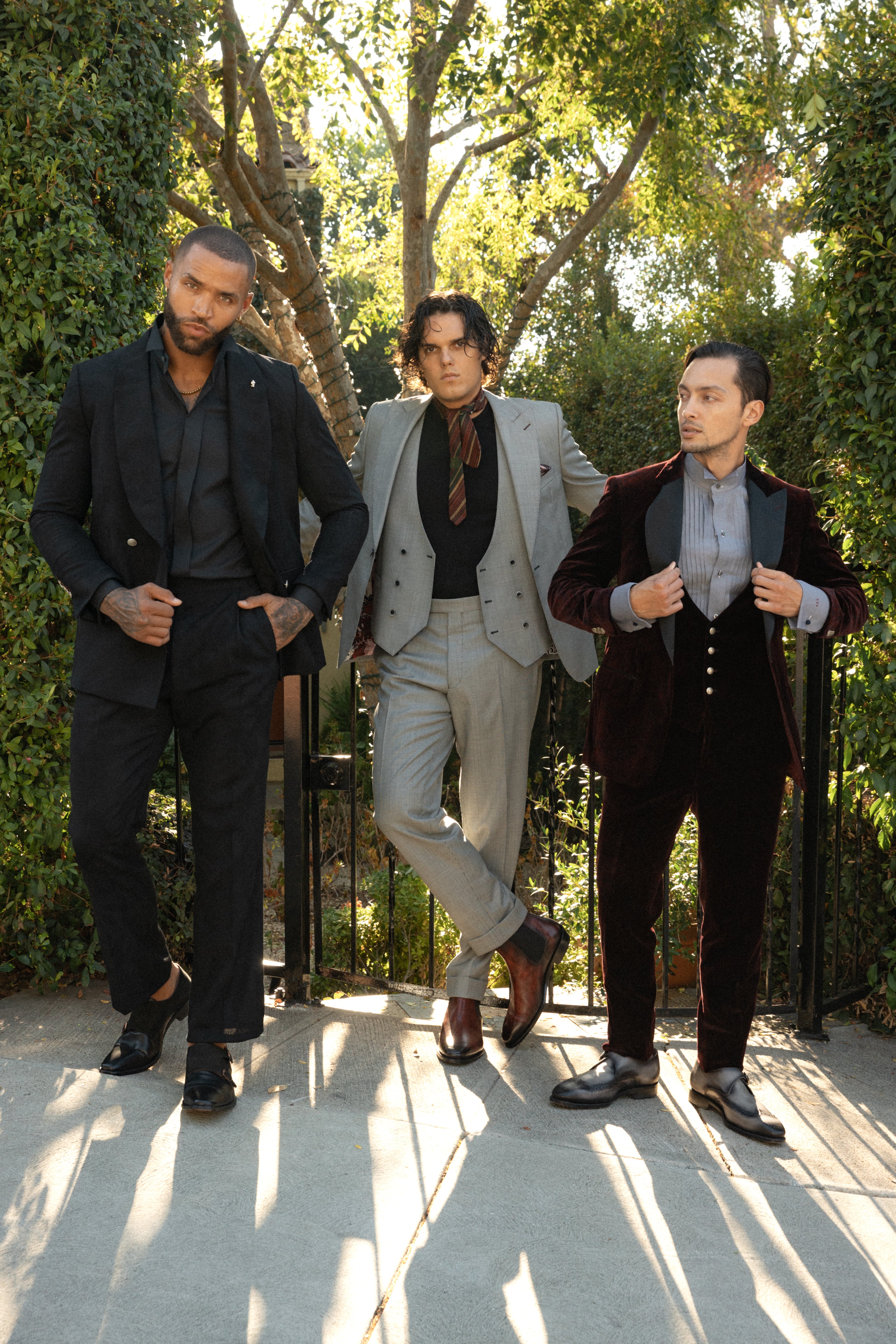 Elevated formalwear with artistic expression - Klein Epstein Parker Custom Shoes and Custom Suits
