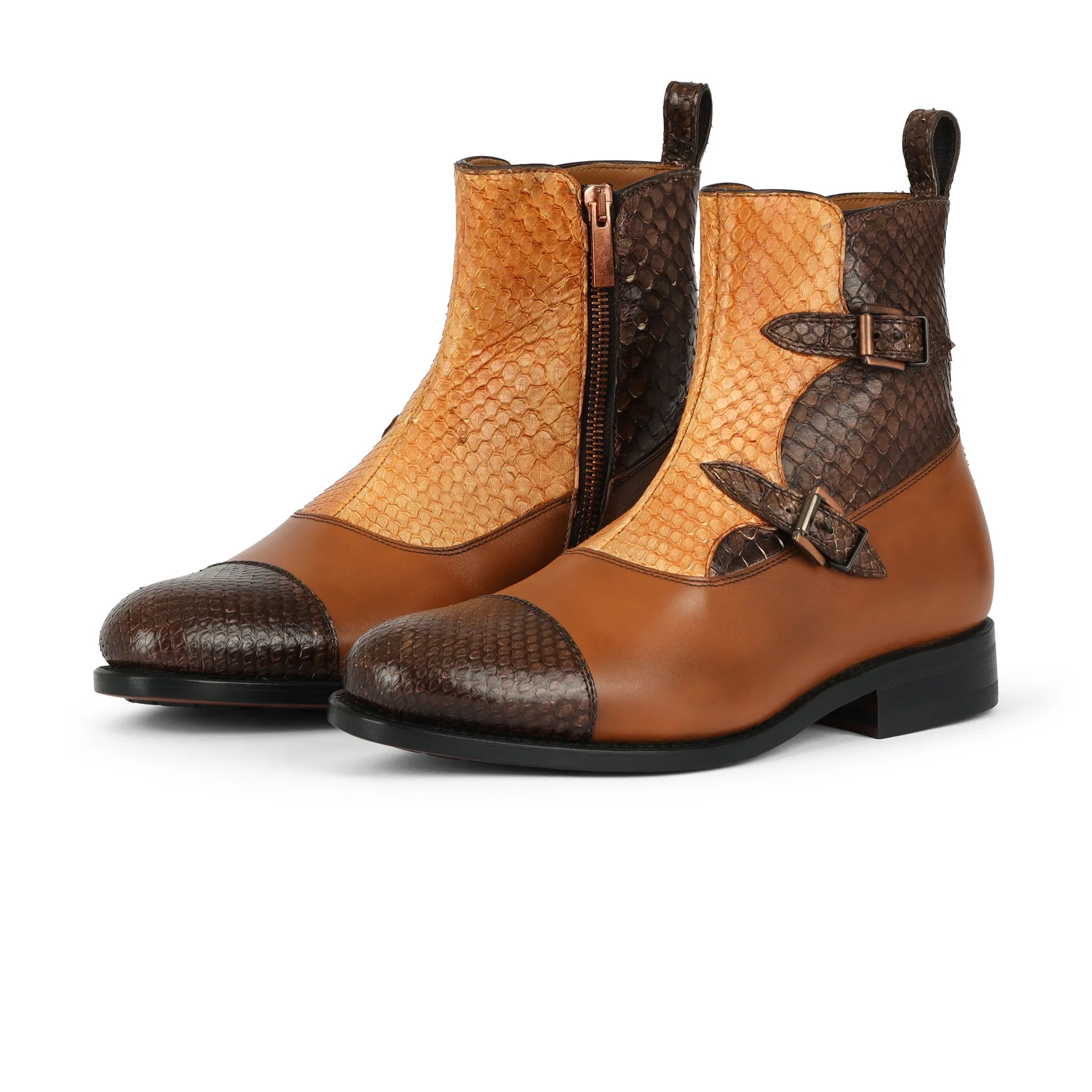 The Octavian Buckle Boot Image_35 Klein Epstein Parker Custom Suit and shoes