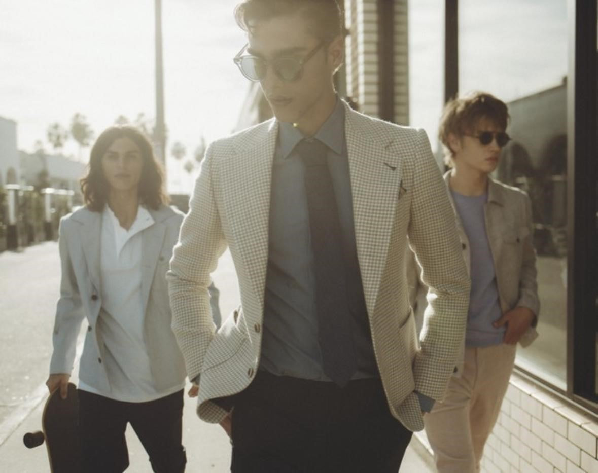 performance shirts vs traditional dress shirts with suits Japanese White Performance Knit Dress Shirt Shirt