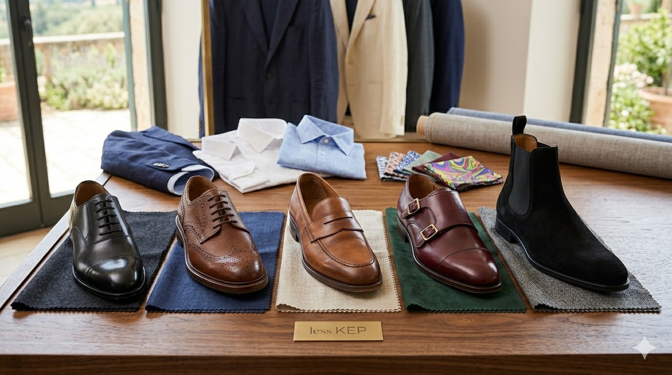 Types of Men's Dress Shoes | Klein Epstein Parker