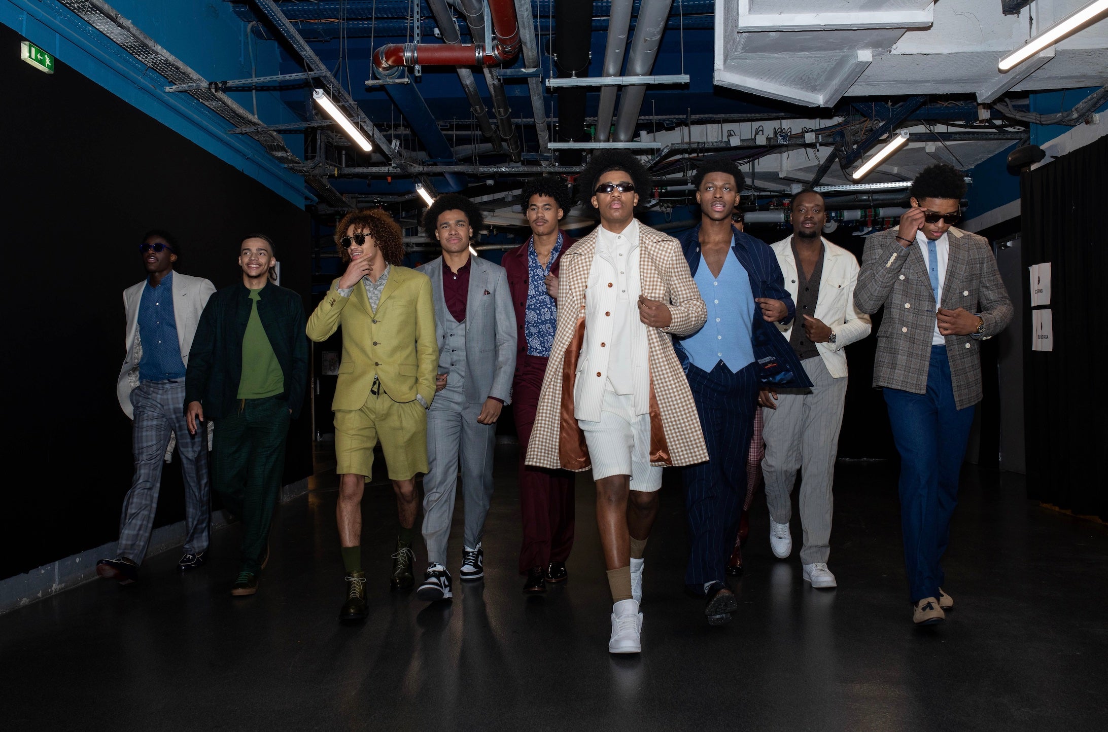 KEP Presented The Fashion Game at the Paris Basketball Halftime Show
