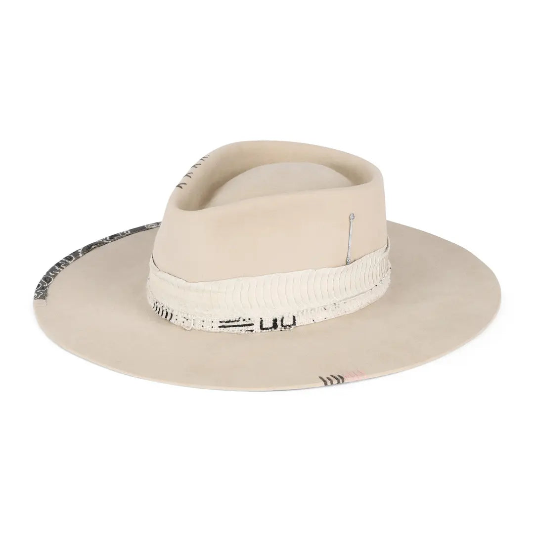 Meshika Ivory Beaver Fedora