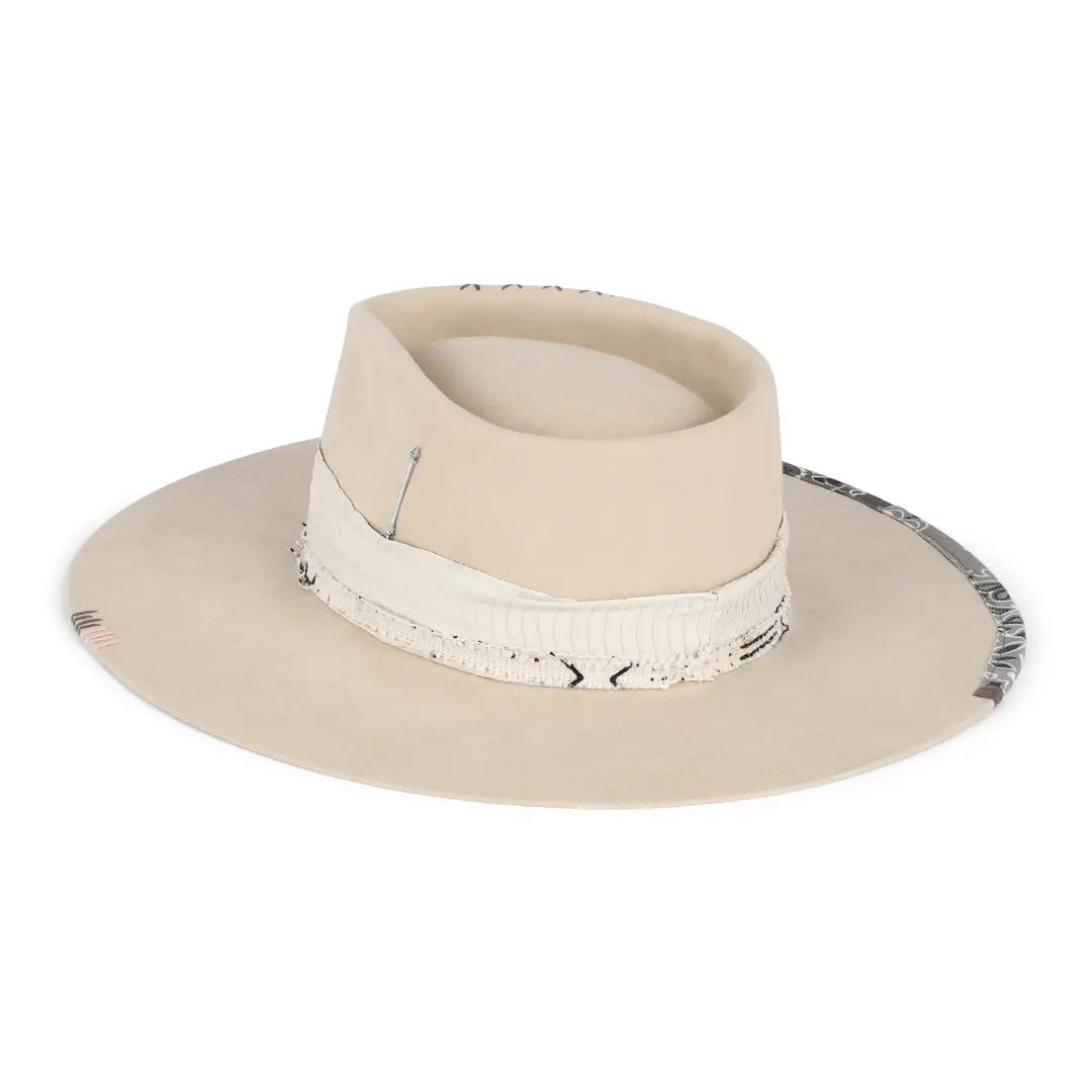 Meshika Ivory Beaver Fedora