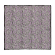Load image into Gallery viewer, Paisley &amp; Plaid violet double face
